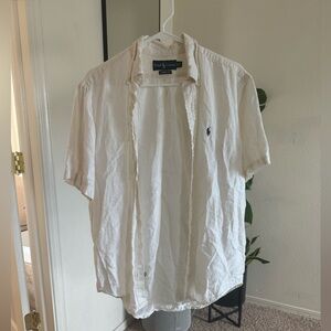 White Ralph Lauren shirt